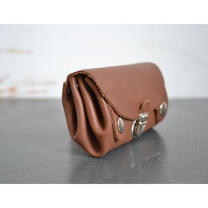 PORTE-MONNAIE CUIR COGNAC| Rétro